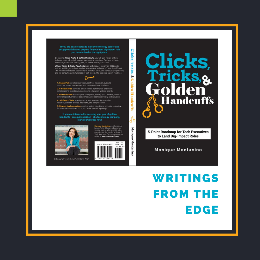 Picture of book cover for "Clicks, Tricks, & Golden Handcuffs" written by Monique Montanino