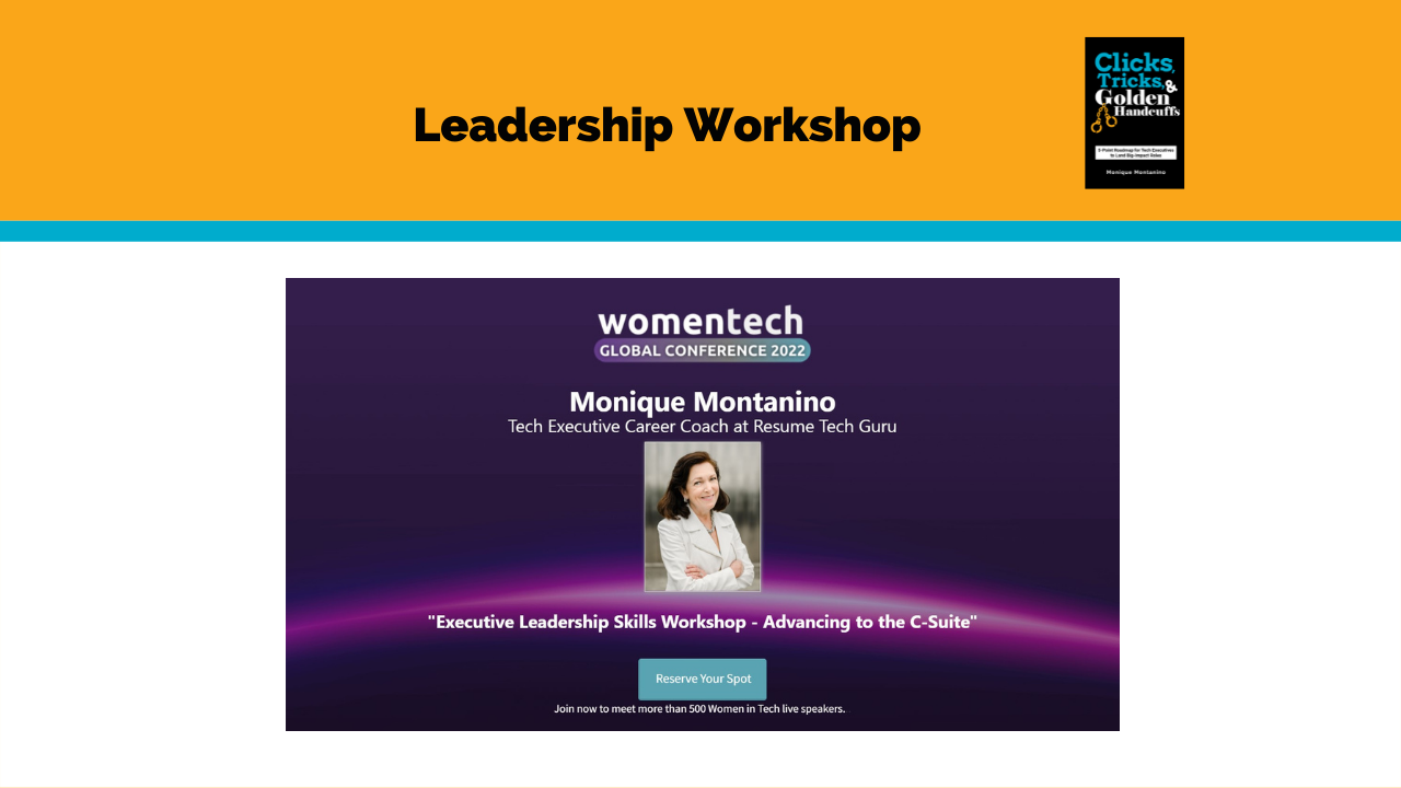 Leadership workshop for womentech network in June 2022