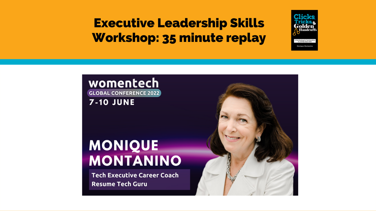 Executive Leadership Workshop: 35 minute replay